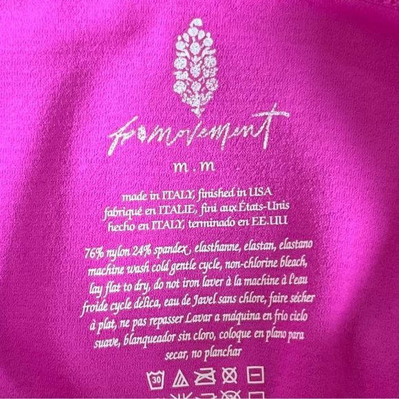 ⚠️SOLD-🫶11/12/23⚠️Free People Movement Good Karma Crop Tank Bra Top - Picture 8 of 9